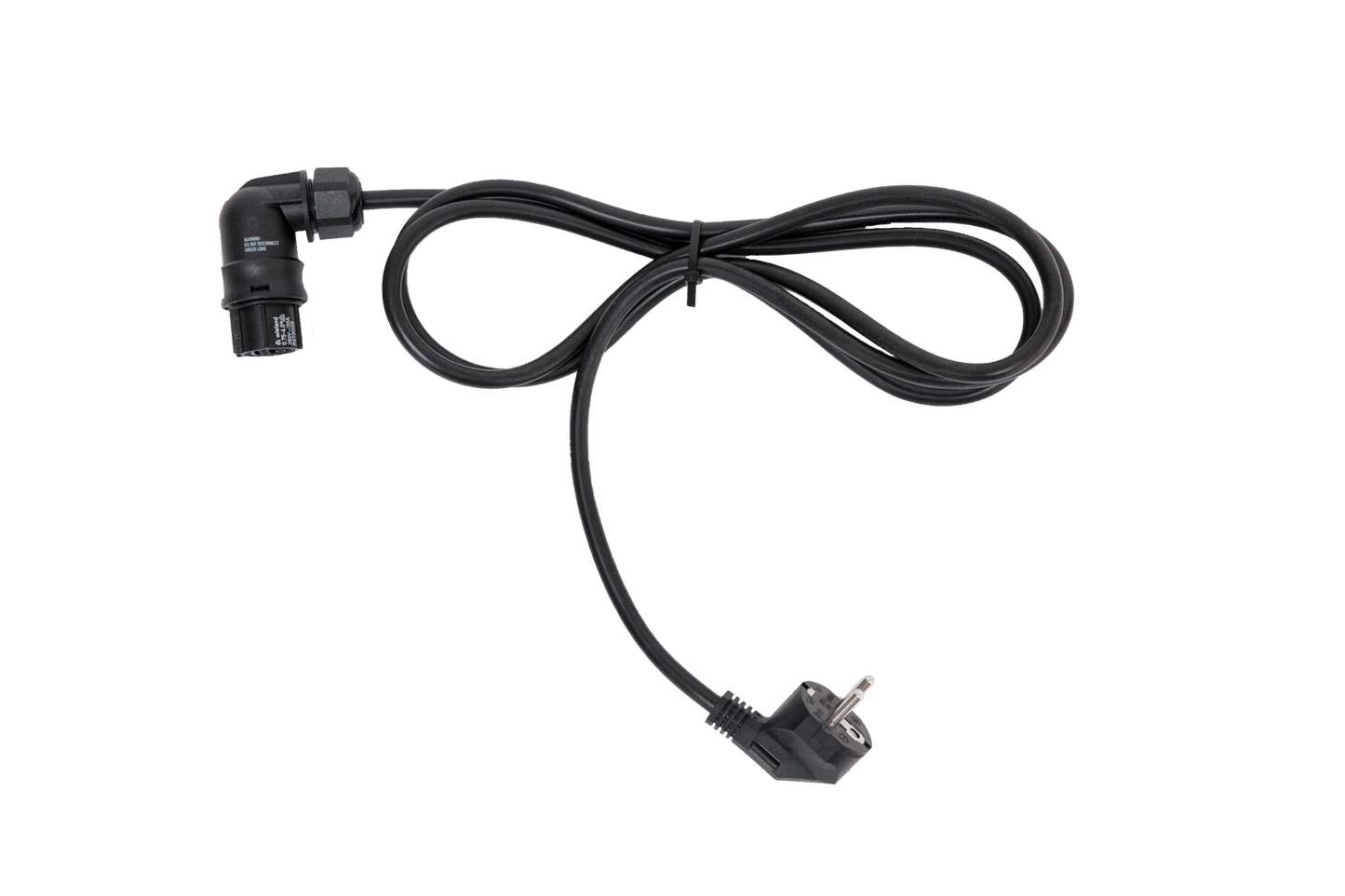 Power cord angled EU