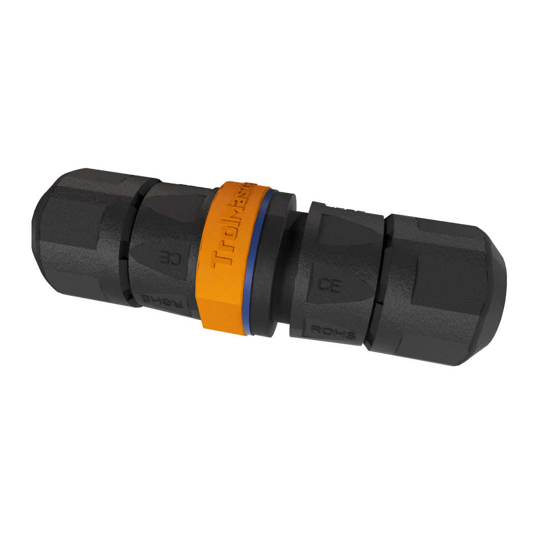 RJ12 Waterproof Straight-Through Inline Coupler (ECW-1)