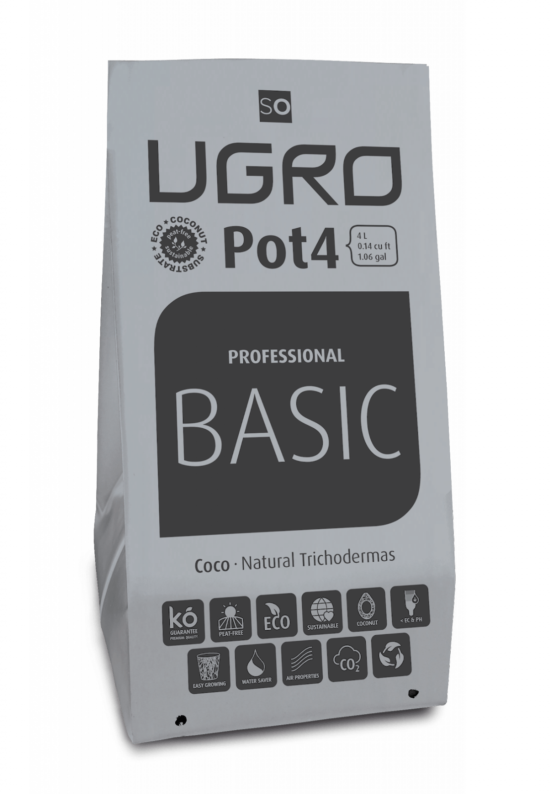 UGRO COCO POT4 Professional Basic 4L