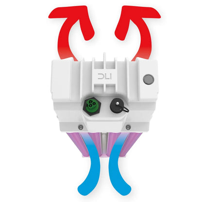 DLI ZENITH Series LED Toplight 900 FS DC WB - NO CORD