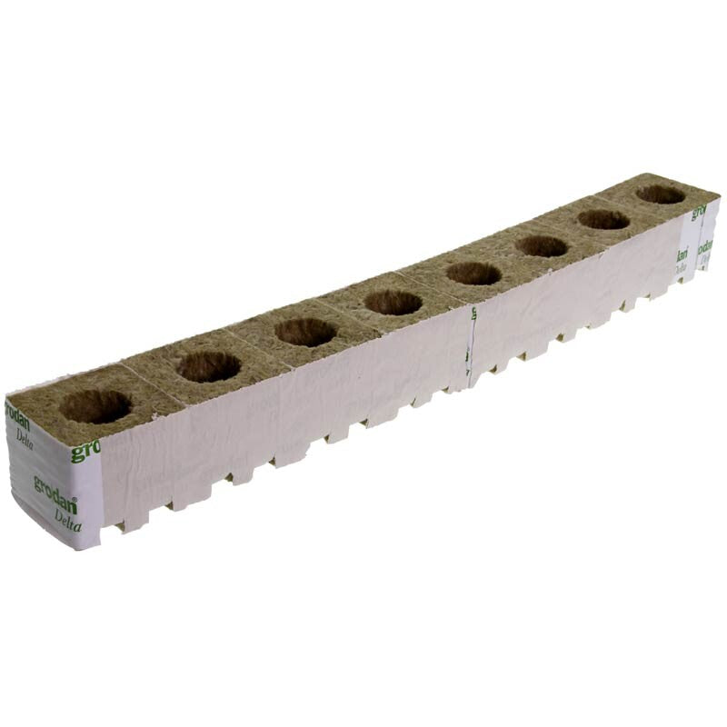 GRODAN Rockwool Block Large Hole 7,5x7,5x6,5cm