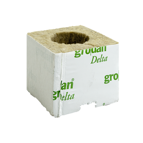 GRODAN Rockwool Block Large Hole 7,5x7,5x6,5cm